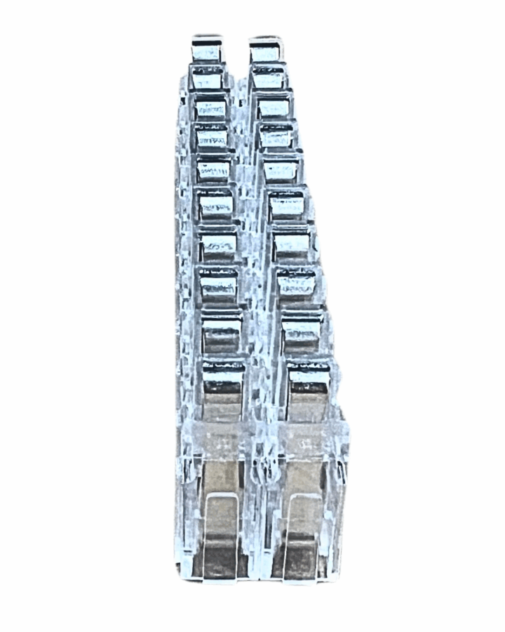 Contack Block Model 263, Small Double Entry Contact Blocks - Matrix Railway Corporation®