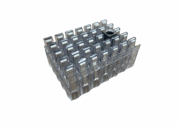 Model 263, Large Double Entry Contact Block w/ Female Guide Pin