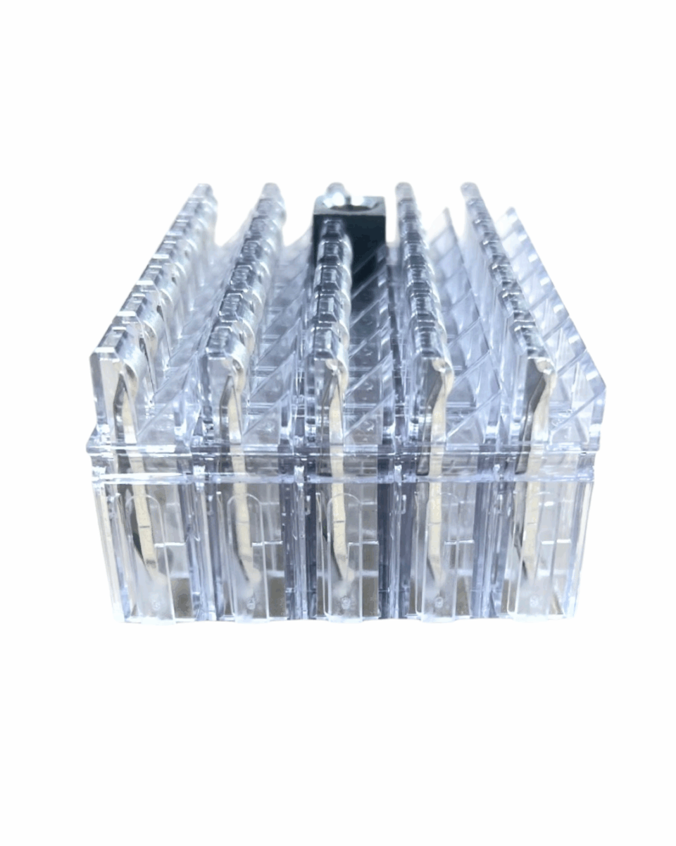 Model 263, Large Double Entry Contact Block w/ Female Guide Pin ...