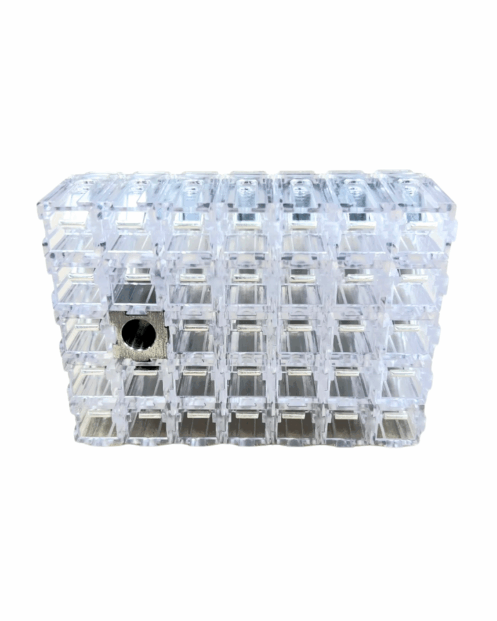 Model 263, Large Double Entry Contact Block w/ Female Guide Pin ...