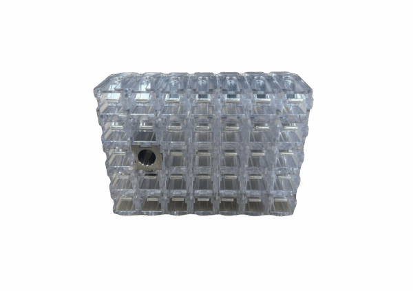 Model 263, Large Double Entry Contact Block w/ Female Guide Pin