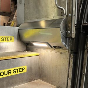 Model 747, Threshold Light with Trap Door Bracket & Sensor